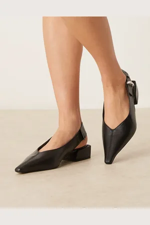 ASOS Ledge premium leather slingback in