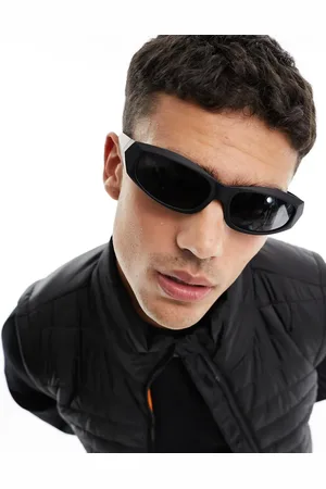 ASOS Wrap around racer sunglasses in matte