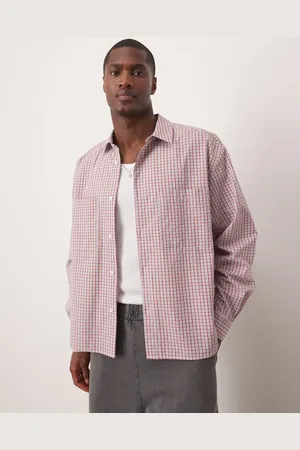 ASOS Boxy oversized check shirt in