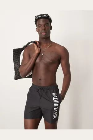 Calvin Klein Intense Power logo swim shorts in