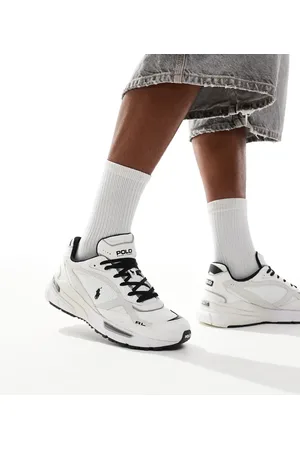 Ralph Lauren Polo Raph Lauren Trackstr 275 trainer in with contrast logo