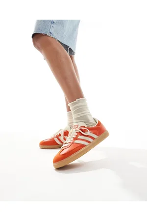 adidas Samba OG trainers in orange and