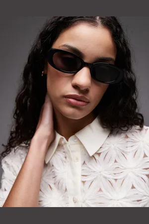 MANGO Oval sunglasses in