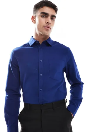 ASOS Brushed oxford regular shirt in