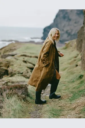 Barbour With Lucy Williams ettie showerproof jacket in ancient tartan