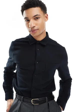 ASOS Brushed oxford regular shirt in