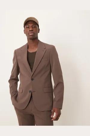 ASOS Four way stretch skinny fit suit jacket in