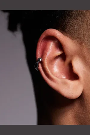 ASOS Molten ear cuff in tone