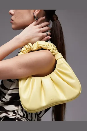 Jw Pei Gabbi ruched handbag in butter