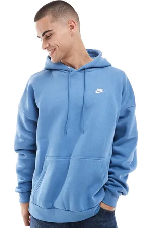 Nike Club oversized hoodie in light
