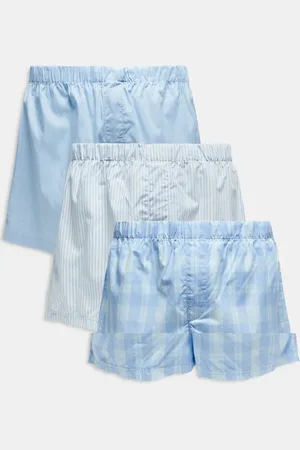 JACK & JONES 3 pack check woven boxers in