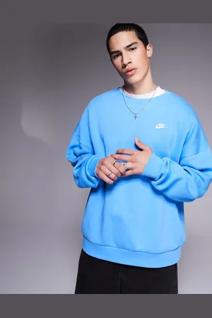 Nike Club oversized sweatshirt in