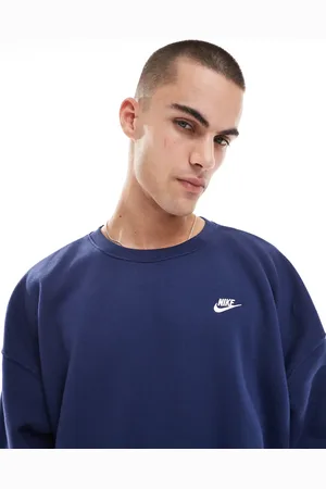 Nike Club oversized sweatshirt in