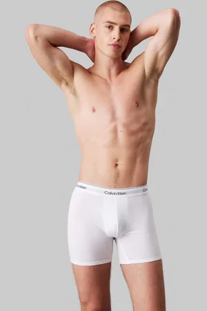 Calvin Klein Icon Cotton Stretch 5 pack boxer briefs in /white/grey