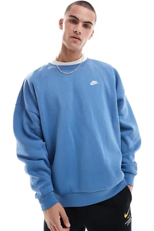 Nike Club oversized sweatshirt in light