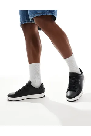 Paul Smith Paul Smith logo leather trainers in and white