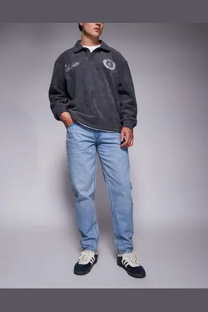 ASOS Tapered jeans in light wash