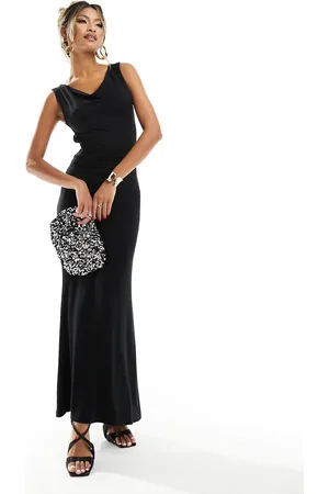 ASOS Sleeveless cross over back detail maxi dress in