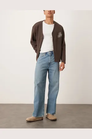 Abercrombie & Fitch Baggy carpenter jean in light wash
