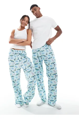 ASOS Disney Toy story lounge bottom with Pizza Planet graphic in