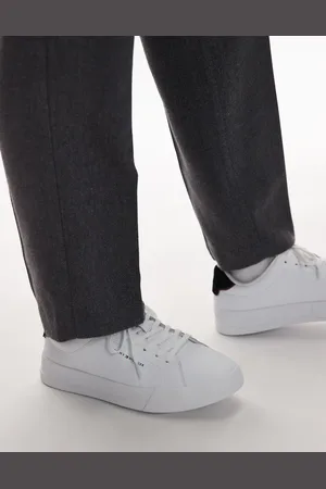 Tommy Hilfiger Leather court trainers in and navy