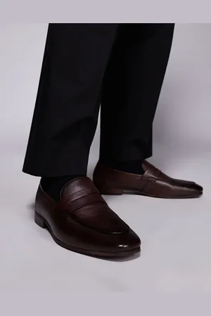 WALK LONDON Capri saddle loafer in leather
