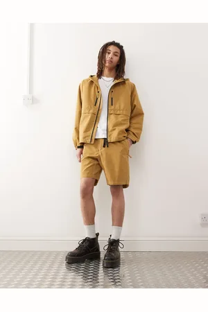 Gramicci Sonora co-ord hooded jacket in tan