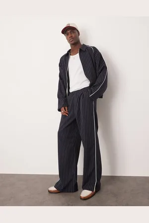 ASOS Wide tracksuit bottoms in co ord