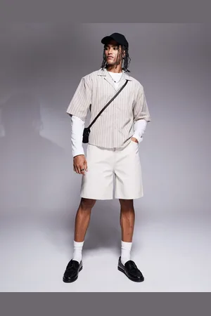 ASOS Mid length jort in stone