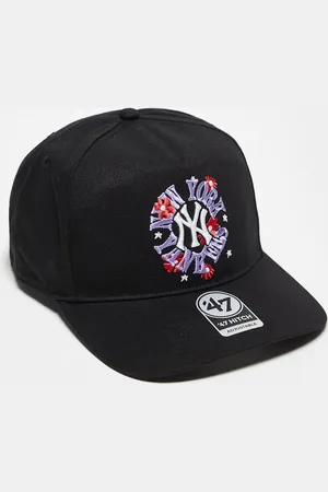 47 Brand NY Yankees clean up cap with contrast embroidery in