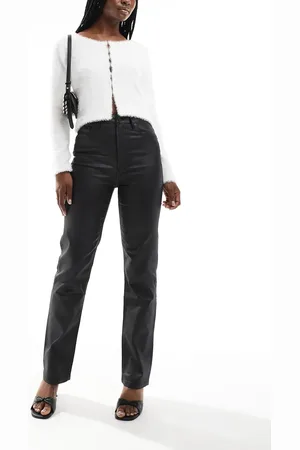 ASOS Comfort stretch straight leg jean in coated