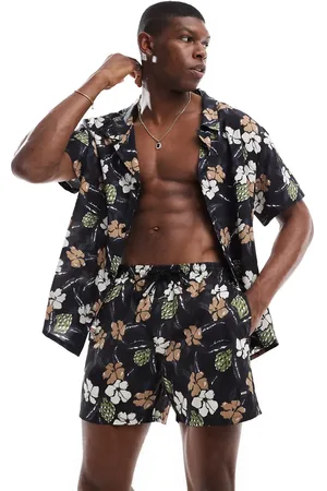 HUGO BOSS Boss co-ord floral print swim short in