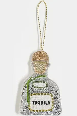 Accessorize Embellished tequila christmas tree decoration in