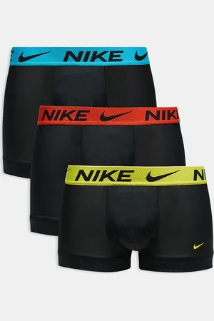 Nike Elite Breathe 3 pack trunks in with contrast waistbands
