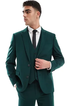 ASOS Slim suit jacket in dark