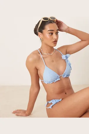 Wild Lovers Lagoon triangle bikini top in