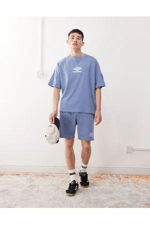 Umbro Drill embroidered logo shorts in
