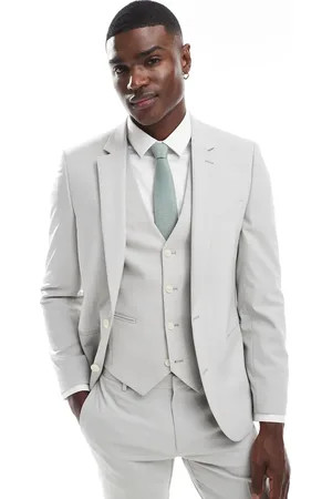 ASOS Skinny suit jacket in light