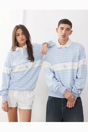 Champion Unisex striped rugby shirt in