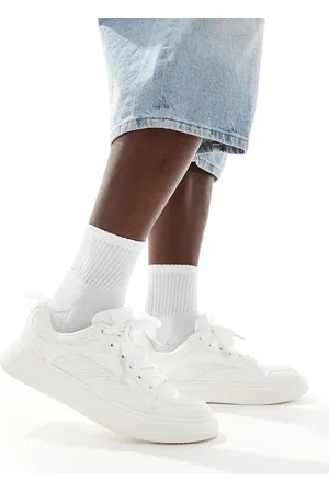 ASOS Trainers in with mesh panels
