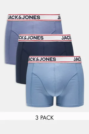 JACK & JONES 3 pack trunks in blues