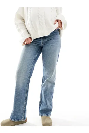 ASOS ASOS DESIGN Maternity comfort stretch straight leg jean in mid