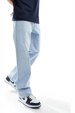 Only & Sons Fade loose fit jeans in light wash