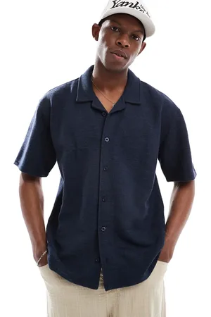Threadbare Short sleeve jersey textured shirt in