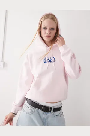 Obey Ribbon logo hoodie in