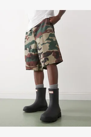 Hunter Downpour short wellington boots in