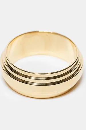 Icon Brand Seventies city stainless steel deco band ring in