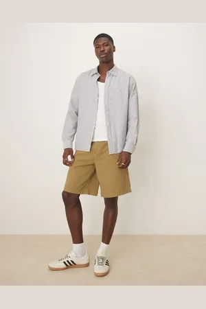 ASOS Long length jort in olive