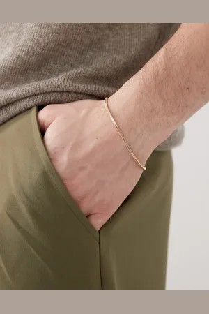 FADED FUTURE Classic thin chain bracelet in