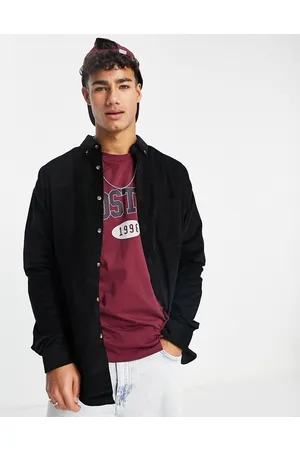 ASOS 90s oversized cord shirt in